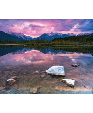 Vermillion Lakes - plakat