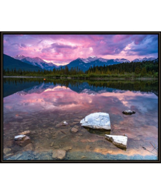 Vermillion Lakes - plakat