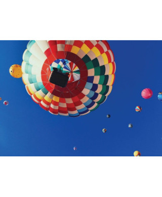 Plakat - Balon z koszem - Balloon Rally - plakat