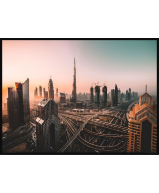 Plakat - Dubai Wschód - Sunrise - plakat