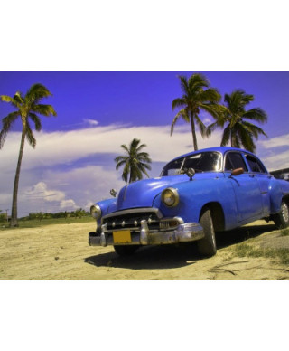 Fototapeta na ścianę - Kuba, limuzyna I - 254x183 cm