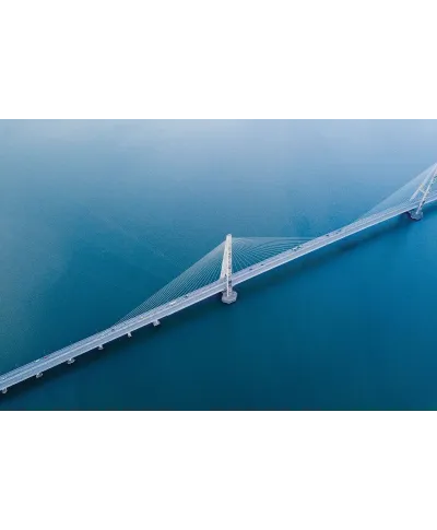 Plakat z mostem Gray Bridge