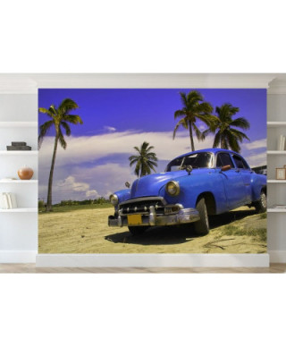Fototapeta na ścianę - Kuba, limuzyna I - 254x183 cm