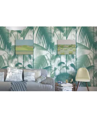 Bele siana na łące - obraz na płótnie