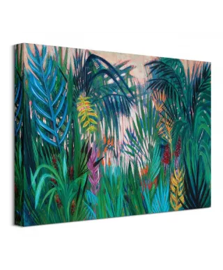 Bujne zarośla - obraz na płótnie