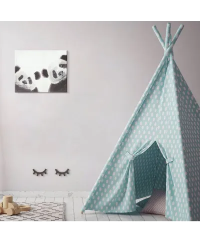 Dwie Pandy - obraz na płótnie