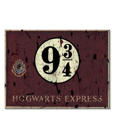 Harry Potter Hogwarts Express 9 3/4 - obraz na płótnie