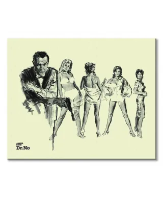 James Bond Doktor No - obraz na płótnie