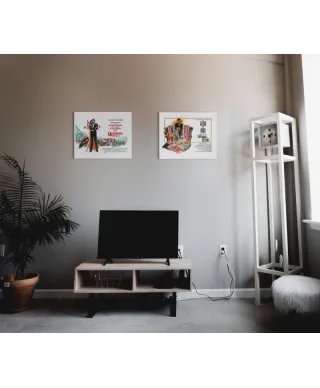 James Bond Żyj i pozwól umrzeć - obraz na płótnie