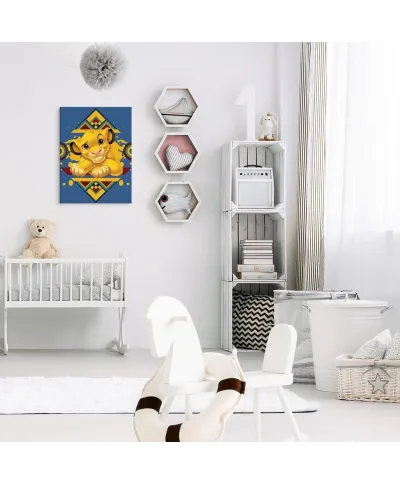 Król Lew Simba - obraz na płótnie