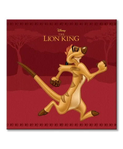 Król Lew Timon - obraz na płótnie