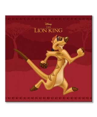 Król Lew Timon - obraz na płótnie