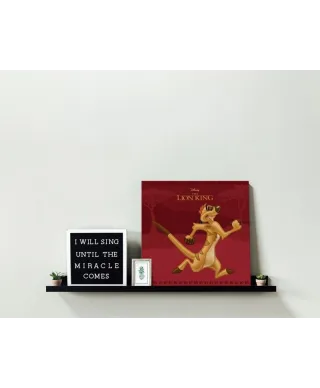 Król Lew Timon - obraz na płótnie