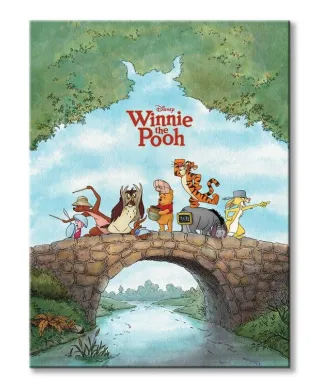 Kubuś Puchatek - obraz na płótnie