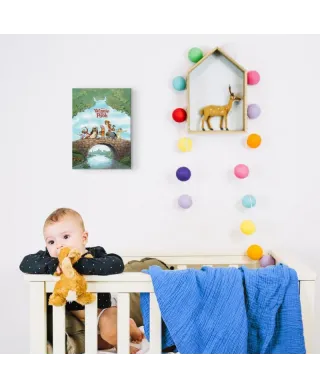 Kubuś Puchatek - obraz na płótnie