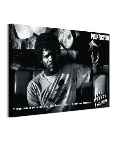 Pulp Fiction Bad Mother F**ker - obraz na płótnie