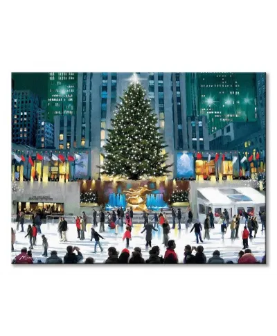 Rockefeller Center - obraz na płótnie