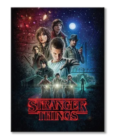 Stranger Things - obraz na płótnie