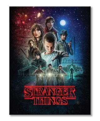 Stranger Things - obraz na płótnie
