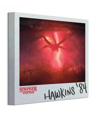 Stranger Things Hawkins - obraz na płótnie