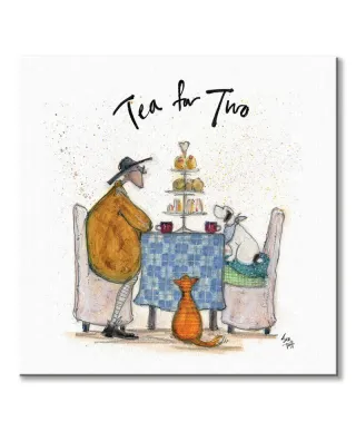 Tea for Two II - obraz na płótnie