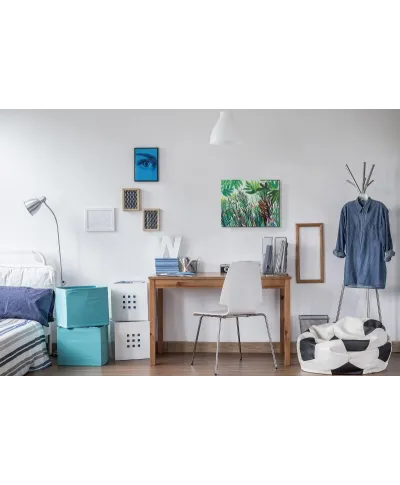 Zielona dżungla - obraz na płótnie