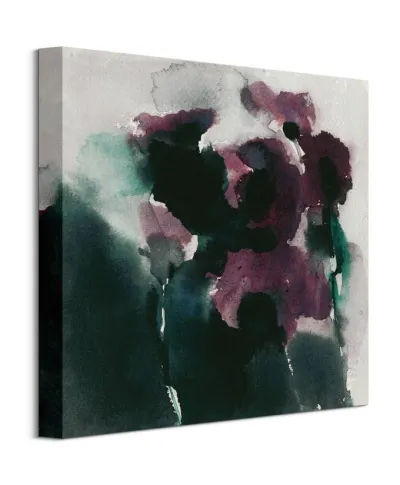 Purpurowe maki - obraz na płótnie