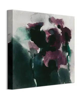 Purpurowe maki - obraz na płótnie