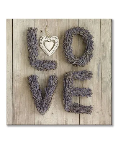 Lawendowa miłość - obraz na płótnie