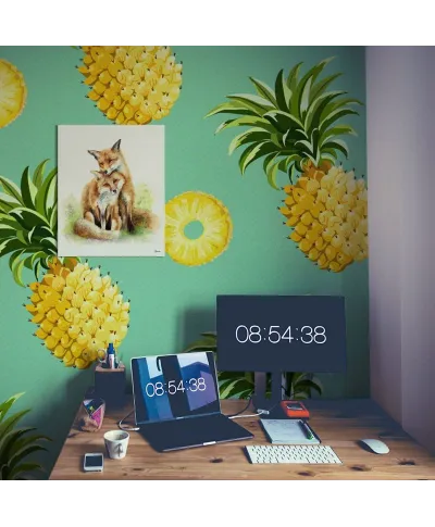 Zakochane Lisy - obraz na płótnie