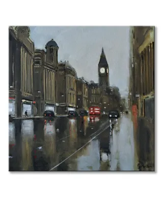 Whitehall, London - obraz na płótnie