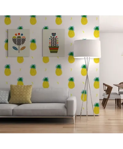 Kolorowy kaktus - obraz na płótnie