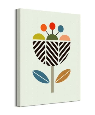 Kolorowy kwiat - obraz na płótnie