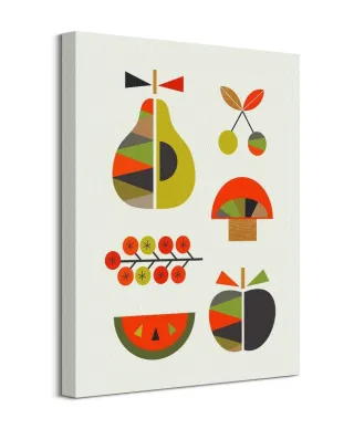 Kolorowe owoce - obraz na płótnie