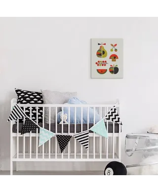 Kolorowe owoce - obraz na płótnie