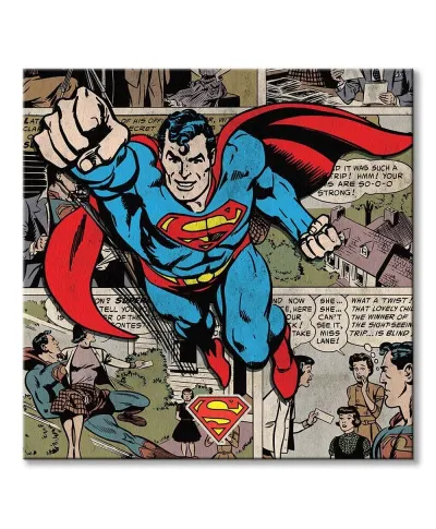 Superman Komiks - obraz na płótnie