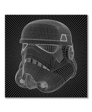 Star Wars Stormtrooper Wire - obraz na płótnie