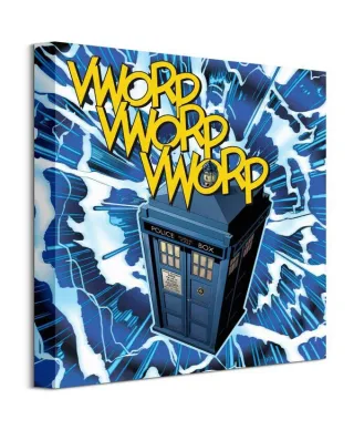 Doctor Who Vworp - obraz na płótnie