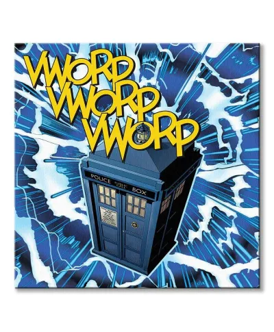 Doctor Who Vworp - obraz na płótnie