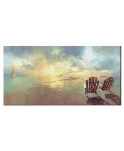 Niebiański świt - obraz na płótnie