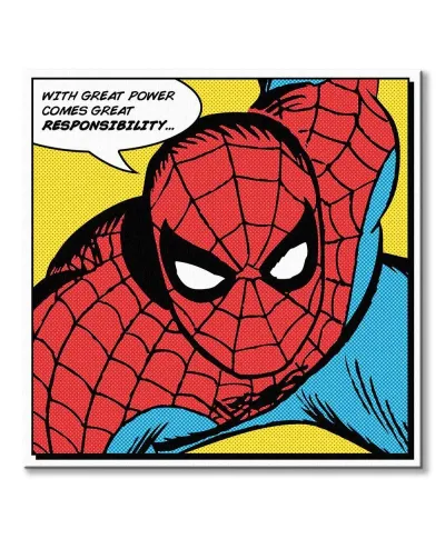 Spider-Man Komiks - obraz na płótnie