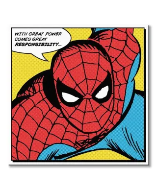 Spider-Man Komiks - obraz na płótnie