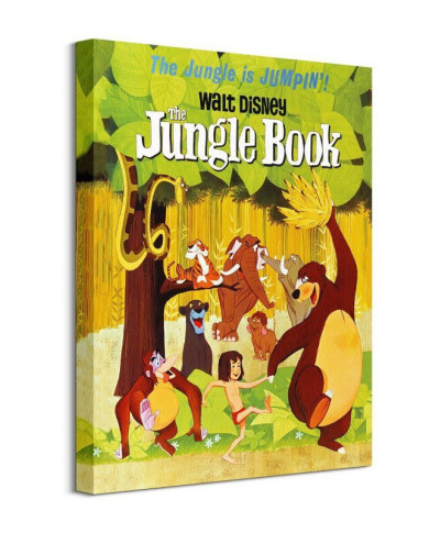 Księga Dżungli - obraz na płótnie