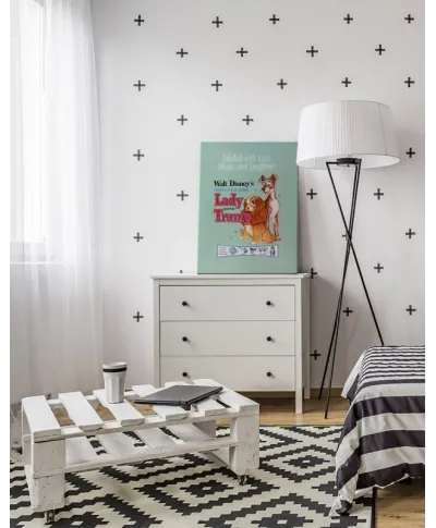 Zakochany kundel - obraz na płótnie