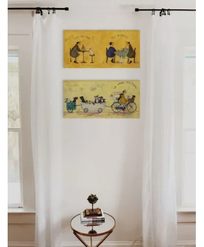 The Doggie Taxi Service - obraz na płótnie