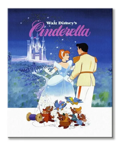 Kopciuszek - obraz na płótnie