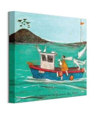 Searching For The Legendary Sea Pasty - obraz na płótnie