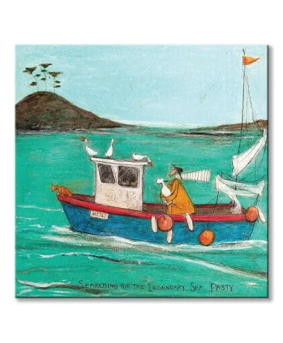 Searching For The Legendary Sea Pasty - obraz na płótnie