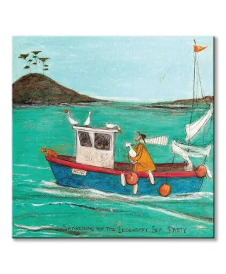 Searching For The Legendary Sea Pasty - obraz na płótnie