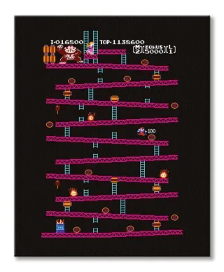 Donkey Kong - obraz na płótnie